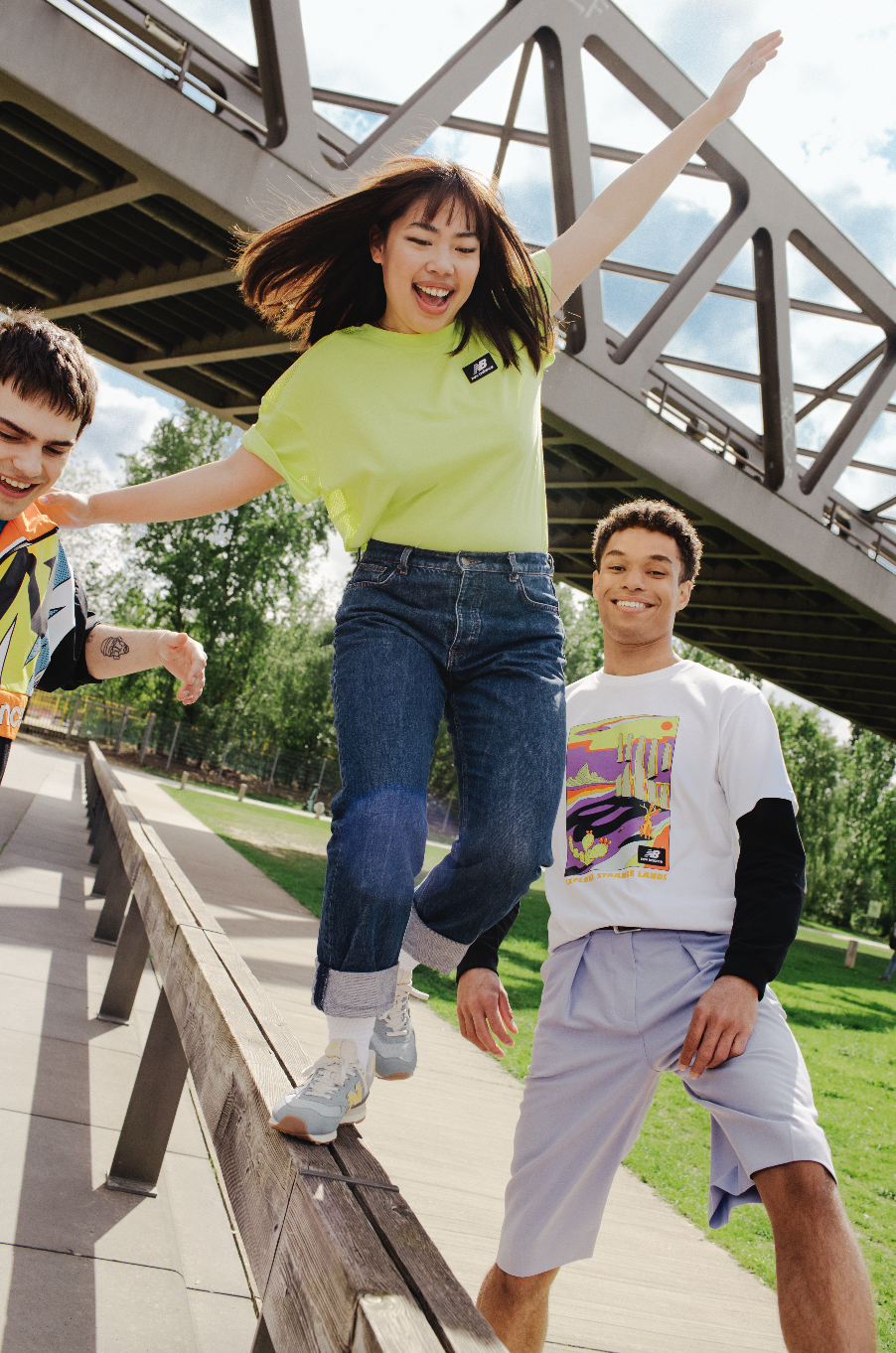 Movement direction still — new balance