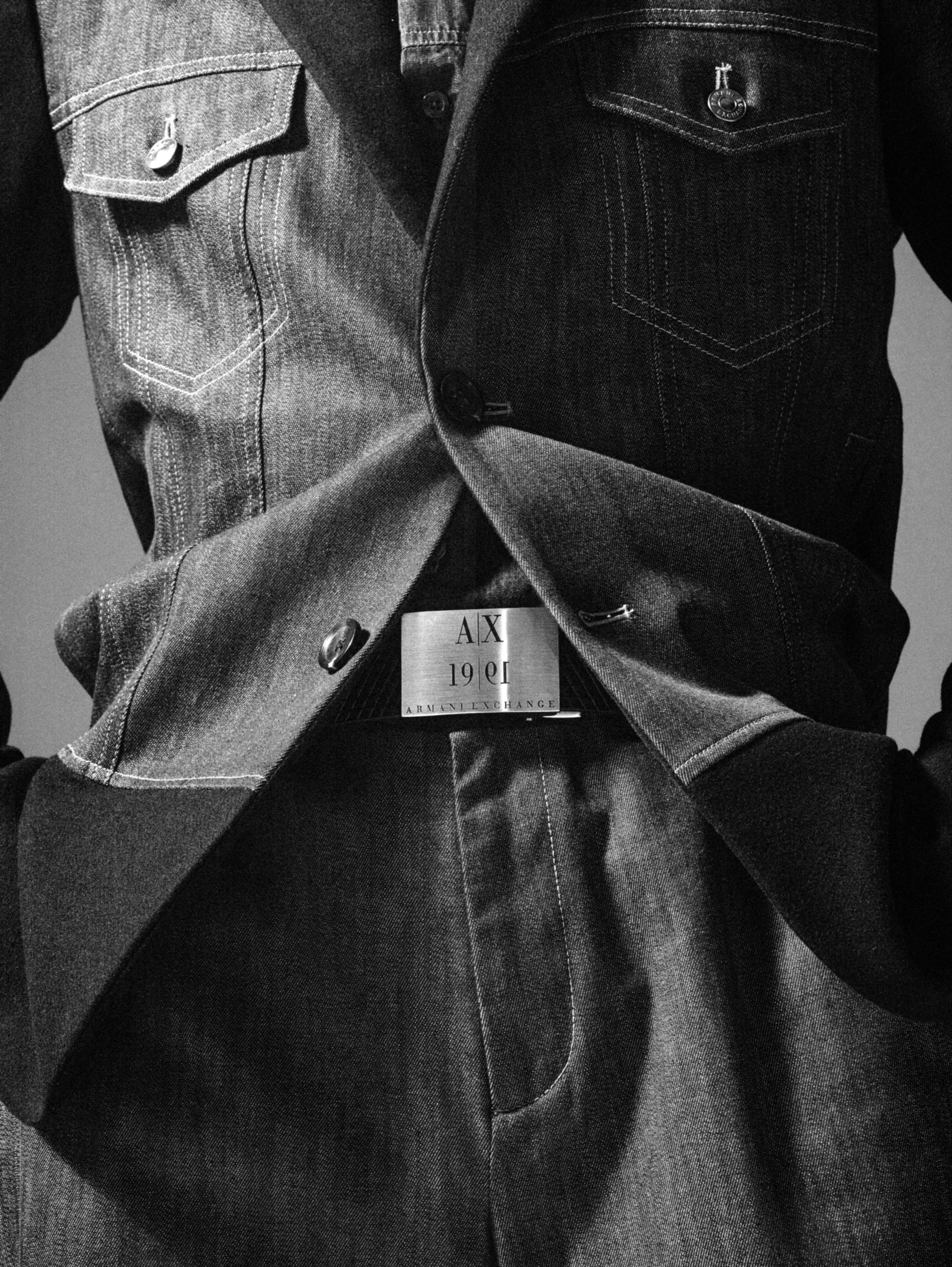 Stylist work — armani exchange
